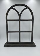 Decoratie stalraam hout op voet  63,5 x 49 cm grijs geschuurd old look | 65501 | Home Sweet Home | Stoer &amp; Sober Woonstijl