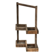 Clayre &amp; Eef | Wijnrek Bruin 27x14x42 cm | 6H2200