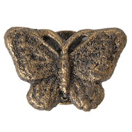 Clayre &amp; Eef | Deurknop Vlinder Goudkleurig 8x5x3 cm / S3 cm | 64268