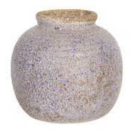 Clayre &amp; Eef | Vaas Paars &oslash; 8x8 cm | 6CE1218
