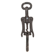 Clayre &amp; Eef | Wandhaak Bruin 5x4x20 cm | 6Y3057
