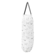 Clayre &amp; Eef | Tassenopberger Grijs, Wit 21x1x46 cm | DOF49