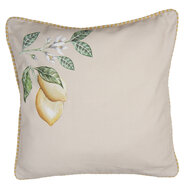 Clayre &amp; Eef | Kussenhoes Beige, Geel 40x40 cm | LEL21