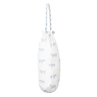 Clayre &amp; Eef | Tassenopberger Blauw, Wit 23x1x48 cm | LWC49BL