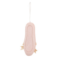 Clayre &amp; Eef | Decoratie Hangers Balletschoen Roze, Beige 4x4x12 cm | 6PR3802