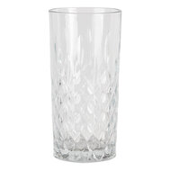 Clayre &amp; Eef | Waterglas Transparant &oslash; 7x14 cm / 300 ml | 6GL3406