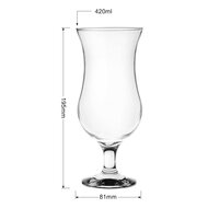 Clayre &amp; Eef | Waterglas Transparant 420 ml | 6GL3467