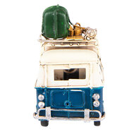 Clayre &amp; Eef | Decoratie bus Blauw 11x5x9 cm | 6Y4957