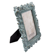 Clayre &amp; Eef | Fotolijst Turquoise 16x3x22 cm / 10x15 cm | 2F0436