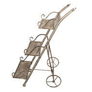 Clayre & Eef | Rek Grijs 37x64x81 cm | 5Y0977
