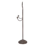 Clayre & Eef | WC Rolhouder Staand Bruin 21x14x62 cm | 5Y1006
