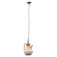 Clayre &amp; Eef | Hanglamp Meerkleurig &oslash; 23x35 cm E14/max 1x25W | 6LMP530