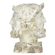 Clayre &amp; Eef | Decoratie Buste Buste Wit 31x25x43 cm | 6MG0001