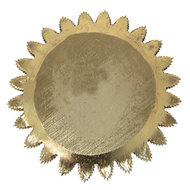 Clayre &amp; Eef | Decoratie schaal Goudkleurig &oslash; 25x1 cm | 6PR4777