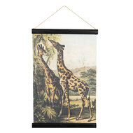 Clayre & Eef | Wandkleed Meerkleurig 40x2x60 cm | 6WK0032