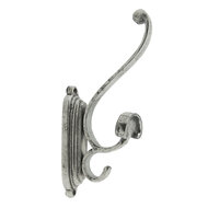 Clayre &amp; Eef | Wandhaak Zilverkleurig 7x13x33 cm | 6Y2770