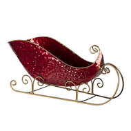Clayre &amp; Eef | Decoratie Slee Rood 36x18x22 cm | 6Y4442