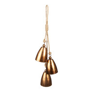 Clayre &amp; Eef | Decoratie Hanger Koperkleurig &oslash; 11x40 cm | 6Y5380