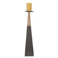 Clayre &amp; Eef | Kandelaar Grijs 13x13x60 cm | 50696
