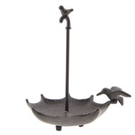 Clayre & Eef | Vogelbad Bruin 23x19x25 cm | 6Y3218