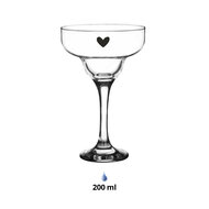 Clayre &amp; Eef | Martiniglas Transparant 200 ml | 6GL4375