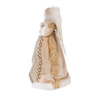 Clayre & Eef | Decoratie Beeld Engel Goudkleurig 28x16x41 cm | 65217