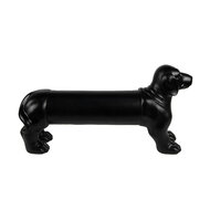 Clayre &amp; Eef | Kalender hond zwart 31x8x15 cm | 6PR3862