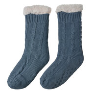 Clayre &amp; Eef | Sokken Blauw one size | JZSK0022BL