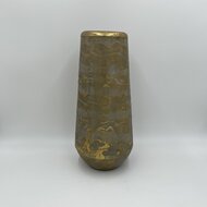 Vaas goud Peggie maat S staal 32,5 x 18,5 cm | 785155 | Countryfield | Stoer &amp; Sober Woonstijl