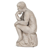 Clayre & Eef | Decoratie man 16x12x31 cm | 6TE0493