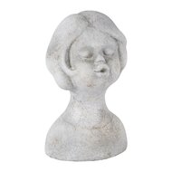 Dekoratief | Deco meisje, cement, 11x11x18cm | A220157