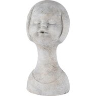 Dekoratief | Deco meisje, cement, 13x12x24cm | A220158
