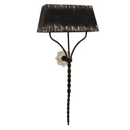 Clayre & Eef | Wandlamp Zwart 55x28x124 cm E27/max 3x60W | 5LMP668