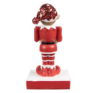 Clayre & Eef | Sokhanger elf Rood 11x8x20 cm | 6PR4900