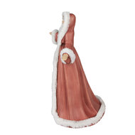 Clayre &amp; Eef | Kerstdecoratie Beeld Engel Rood 26x20x40 cm | 6PR4935