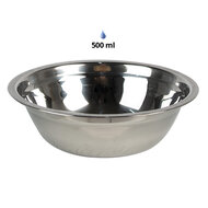 Clayre & Eef | Voerbak Hond Kat Goudkleurig 38x20x13 cm / 2x500 ml | 6Y5429