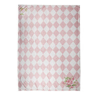 Clayre &amp; Eef | Plaid Roze Wit 130x170 cm | SWR60