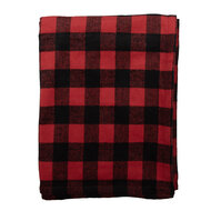 Clayre &amp; Eef | Plaid Rood, Zwart 130x170 cm | KT060.145