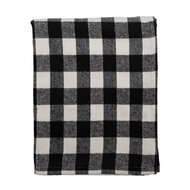 Clayre &amp; Eef | Plaid Zwart, Wit 130x170 cm | KT060.146