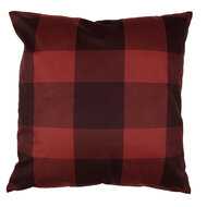 Clayre &amp; Eef | Kussenhoes Rood Bruin 45x45 cm | TX22