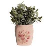 Clayre &amp; Eef | Bloempot Binnen Roze 14x14x16 cm | 6CE1604M