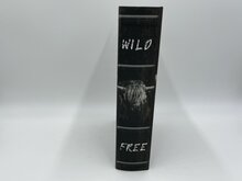 Schotse hooglander Wild Free Boekenkluis decoratieboek opbergdoos 30 cm x 20 cm antraciet | 141117 | Home Sweet Home