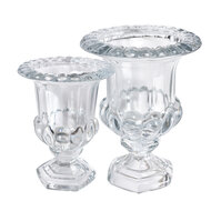 Clayre & Eef | Vazen Glas Transparant ø 20x26 cm | 6GL4414