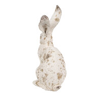 Clayre & Eef | Decoratie Beeld Konijn Beige Bruin 13x8x22 cm | 6PR4053