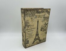 Boekenkluis antiek Eifeltoren Parijs decoratieboek opbergdoos 30 cm x 20 cm  | 541580 | Home Sweet Home