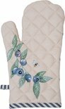 Clayre &amp; Eef | Set van 2 Stuks Ovenwant Blauw, Groen 18x30 cm | BBF44-2x