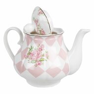 Clayre &amp; Eef | Theepot Roze 20x14x17 cm / 1000 ml | SWRTE