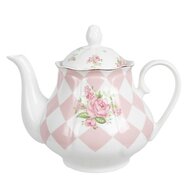 Clayre &amp; Eef | Theepot Roze 20x14x17 cm / 1000 ml | SWRTE