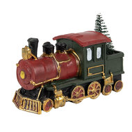 Clayre &amp; Eef | Kerstdecoratie Locomotief Rood 11x5x7 cm | 6PR4335