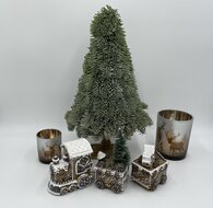 Nobilis kunst kerstboom klein 31 cm  x 21cm groen | 99809975 | Home Sweet Home | Stoer &amp; Sober Woonstijl